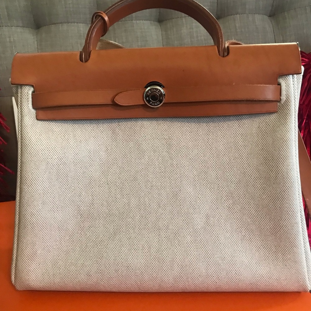 Hermes Herbag Pm with change bag - Picture 3 of 16